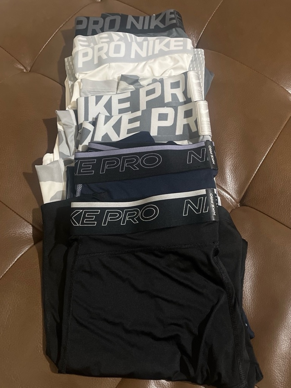Nike Pro Boxer Briefs - Black, Navy, White, Gray